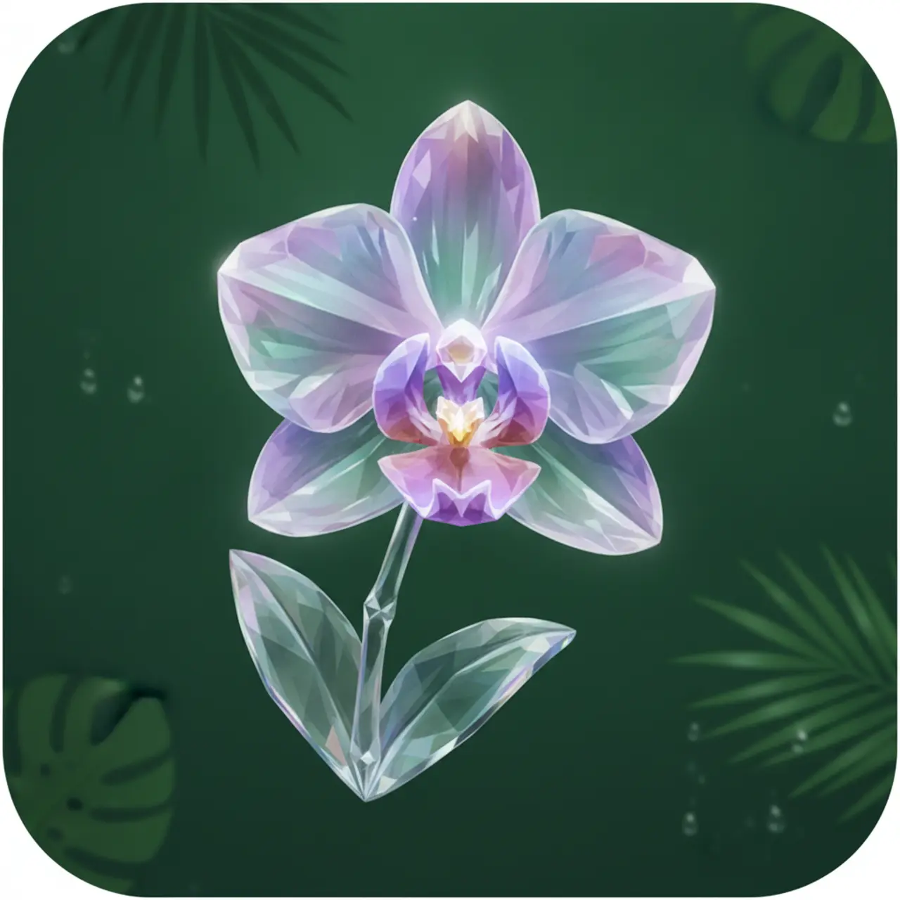 Orquídea de Cristal